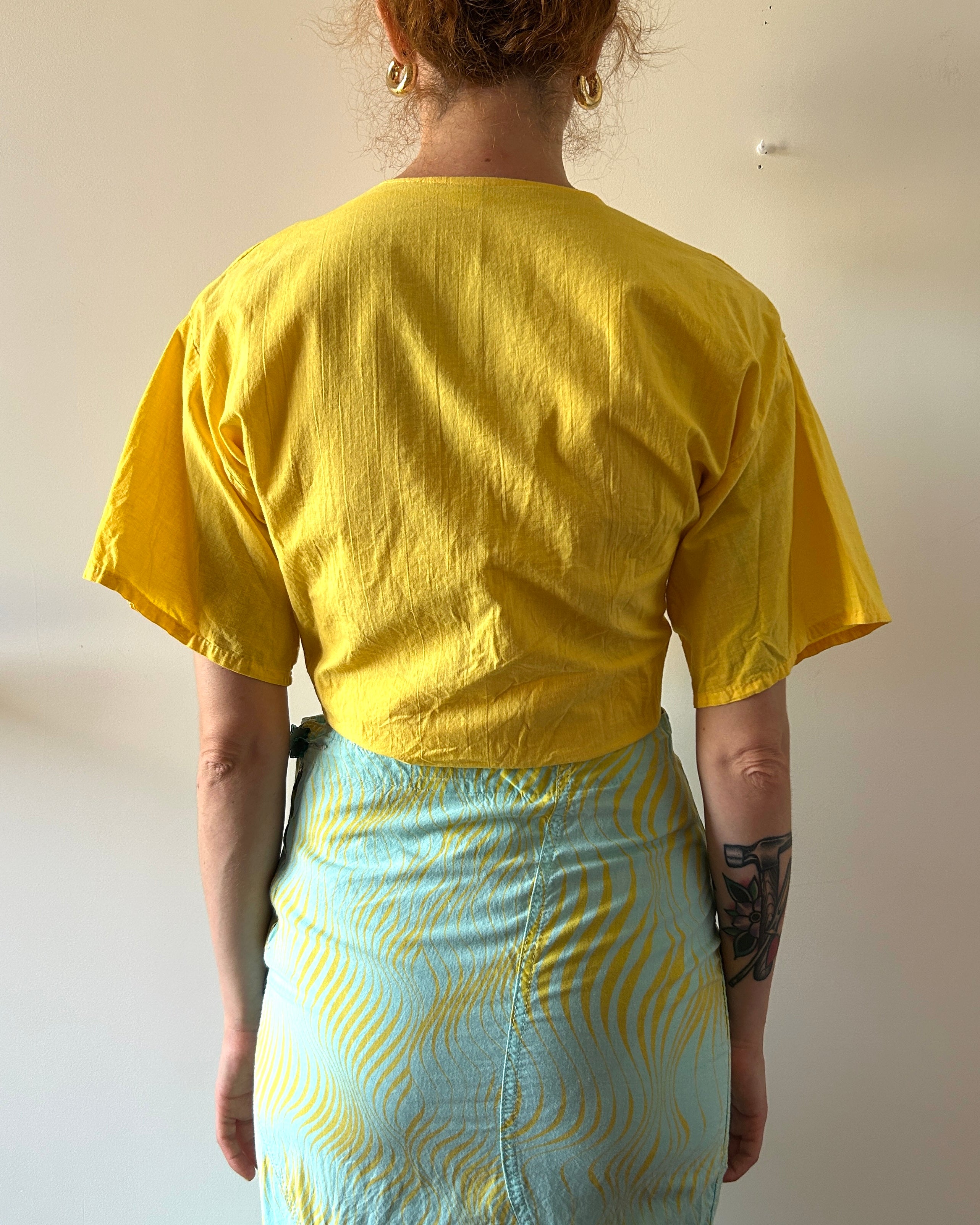 Twin set giallo